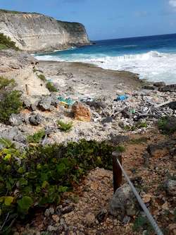 anse a la barque falaises anse bertrand Guadeloupe