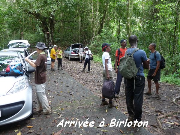 Arrivée à Birloton L