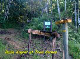 bifurcation baille argent, trace 36 mois, Ste rose, basse terre, guadeloupe