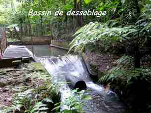 bassin dessablage, nez cassé, rivière noire, guadeloupe