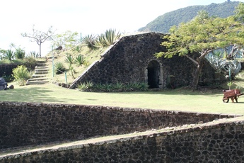 bastion fort terre de haut guadeloupe