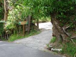 balisage, saut matouba, balade, basse terre, guadeloupe, antilles