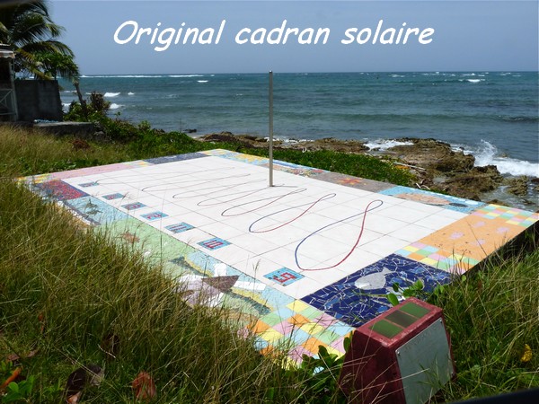 cadran solaire, Capesterre, Marie Galante