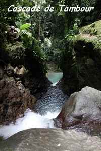 cascade tambour, petit bourg