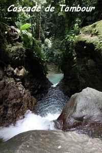 cascade tambour, petit bourg