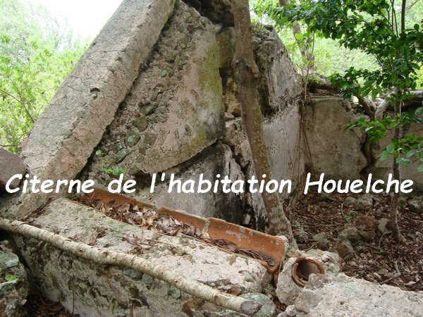 citerne houelche, terre de bas, Guadeloupe