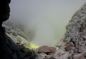 cratère sud, Soufrière, basse terre, guadeloupe