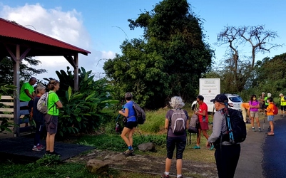 depart bisdary tour du houelmont guadeloupe