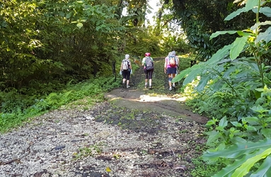Chemin empierré