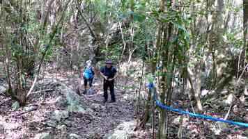 descente, trace grand nord, desirade, guadeloupe