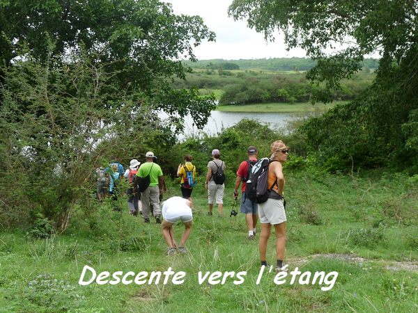 Descente vers le lac de Gaschet, Poyen