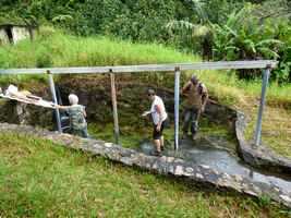 douche , matouba, papaye, basse terre, guadeloupe