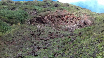 eboulement tour soufrière guadeloupe