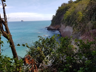 falaise gros cap clugny tillet Guadeloupe