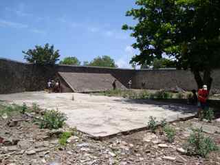 balade ilet cabrit, les saintes, forts, guadeloupe