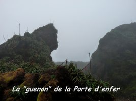 porte d`enfer, soufrière, guadeloupe