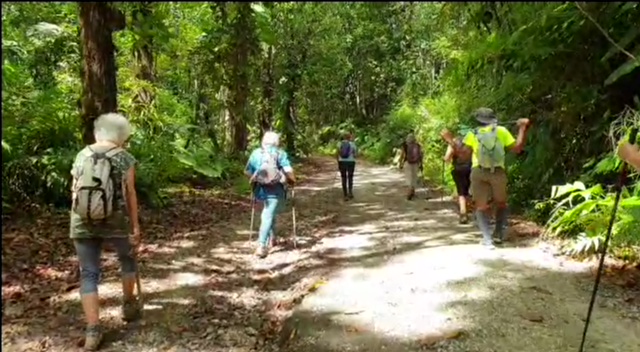 retour route la rose Guadeloupe