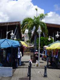 marché , Basse Terre, guadeloupe