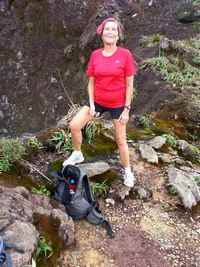 moi, soufrière, Trace géologues, basse terre, guadeloupe