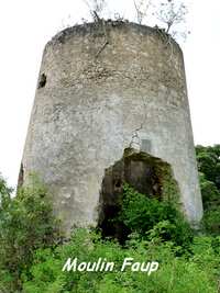 Moulin Faup, grand Bourg, Marie Galante