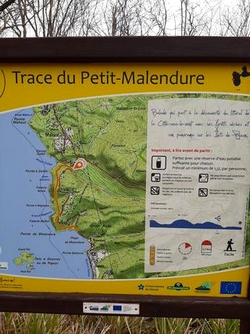 pancarte départ colas malendure bouillante guadeloupe