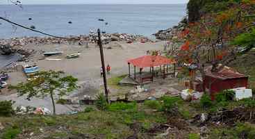 petite anse , port, terre de bas 