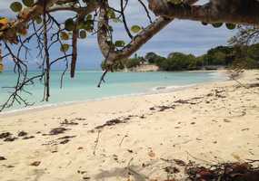 plage vx fort marie galante