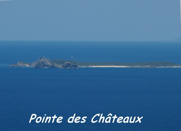 Vue sur la Pointe des Châteaux, Désirade L