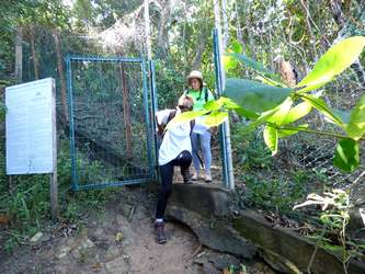 porte fort Royal Deshaies Guadeloupe