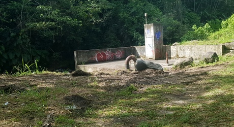 prise d`eau moustique peitit bourg Guadeloupe