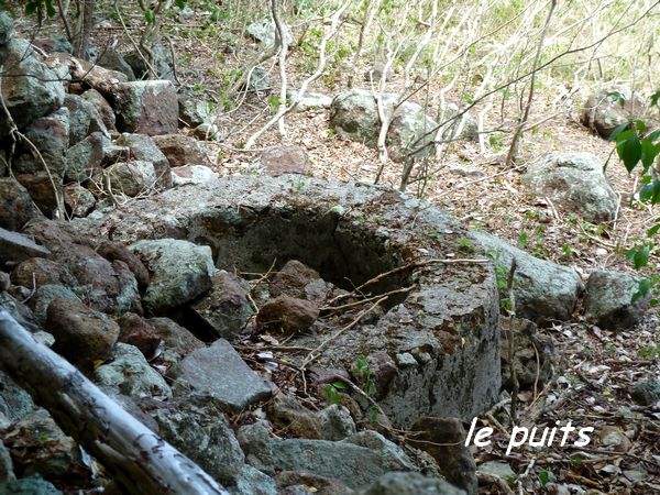 puits houelche, terre de bas, Guadeloupe