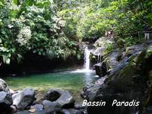 balade rivière grosse corde, bassin, basse terre, guadeloupe, antilles