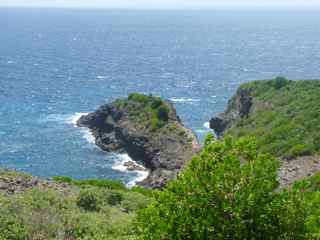 balade morne morel, les saintes, pointe rocheuse, littoral guadeloupe