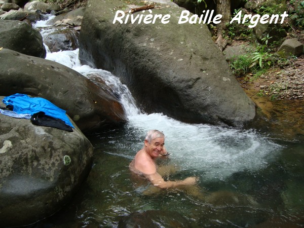 rivière baille argent, basse terre nord, guadeloupe
