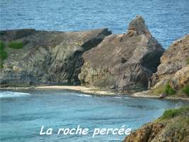 roche percée, Terre de haut