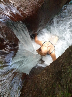 sous la cascade moustique petit bourg Guadeloupe