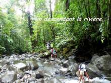 balade, rivière grosse corde, rivière, basse terre, guadeloupe, antilles