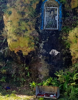 vierge soufrière guadeloupe