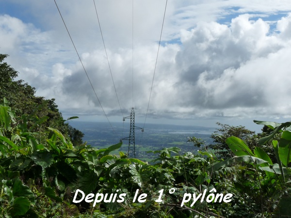 Vue 1 pylone, Contrebandiers, Guadeloupe