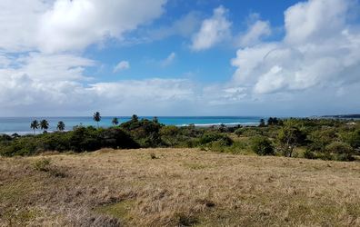 vue du morne bois jolan ste anne Guadeloupe