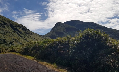 vue echelle soufrière guadeloupe