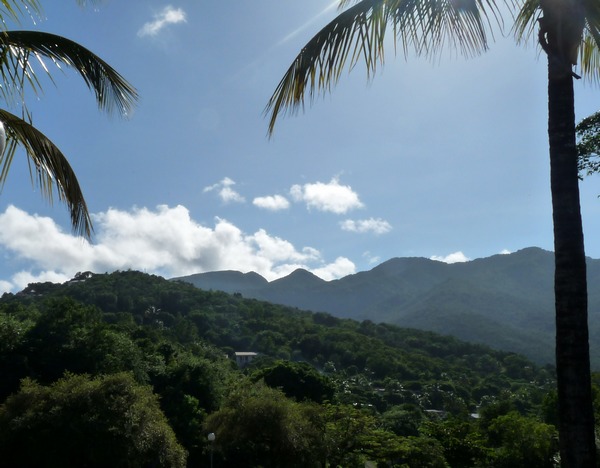 vue montagne bouillante L