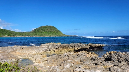 vue Morne Anse à l`eau St François