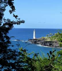 vue phare vieux fort guadeloupe