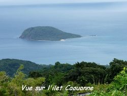 vue, balade, dos d`ane, basse terre, guadeloupe, antilles