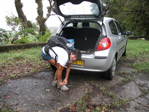 Départ de Gros Figuier, Piton de Bouillante L